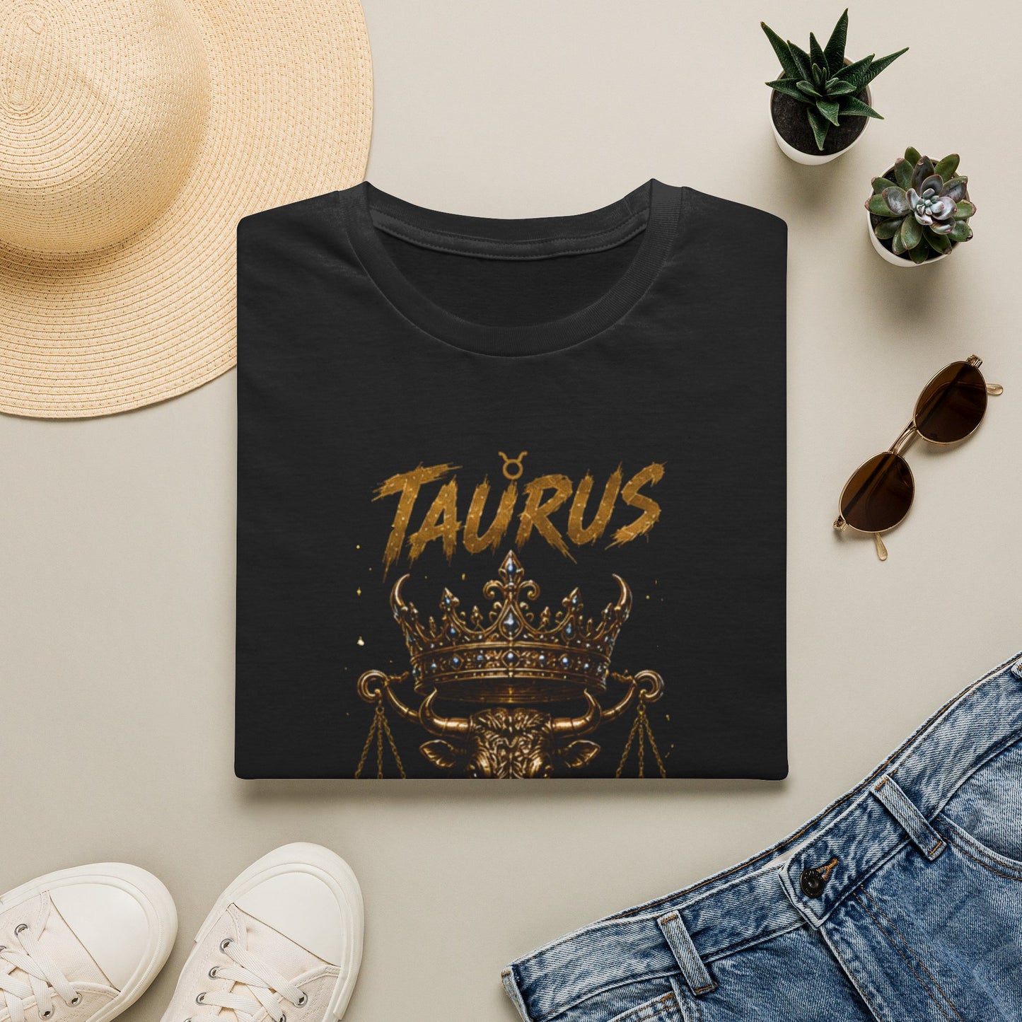 Taurus Zodiac T-Shirt — Crown & Scales Astrology Tee
