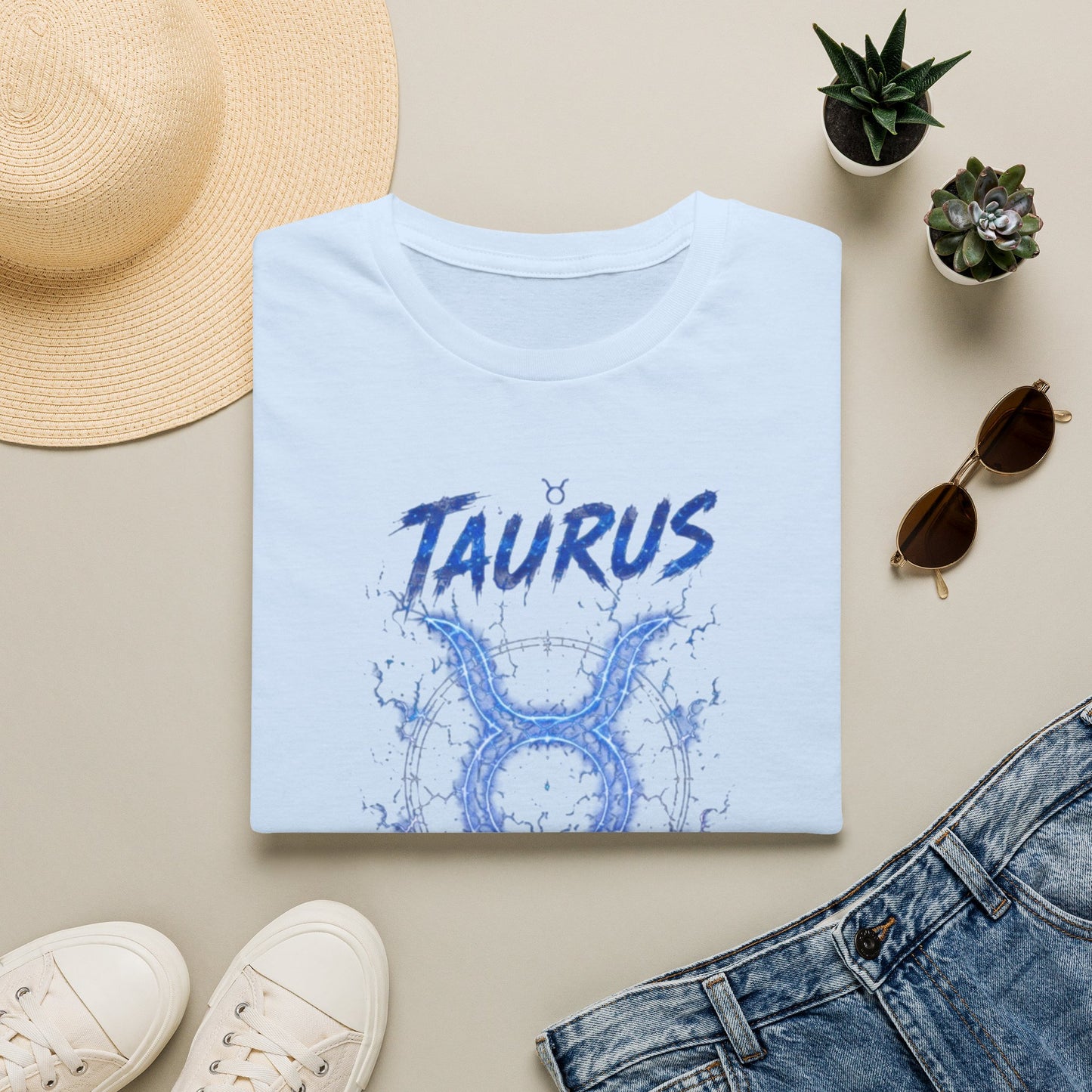 Taurus Zodiac T-Shirt — 'Taurus Steady' Astrology Tee