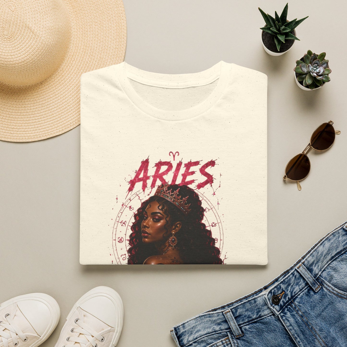 Aries Zodiac T-Shirt — 'Aries I Win' Bold Astrological Tee