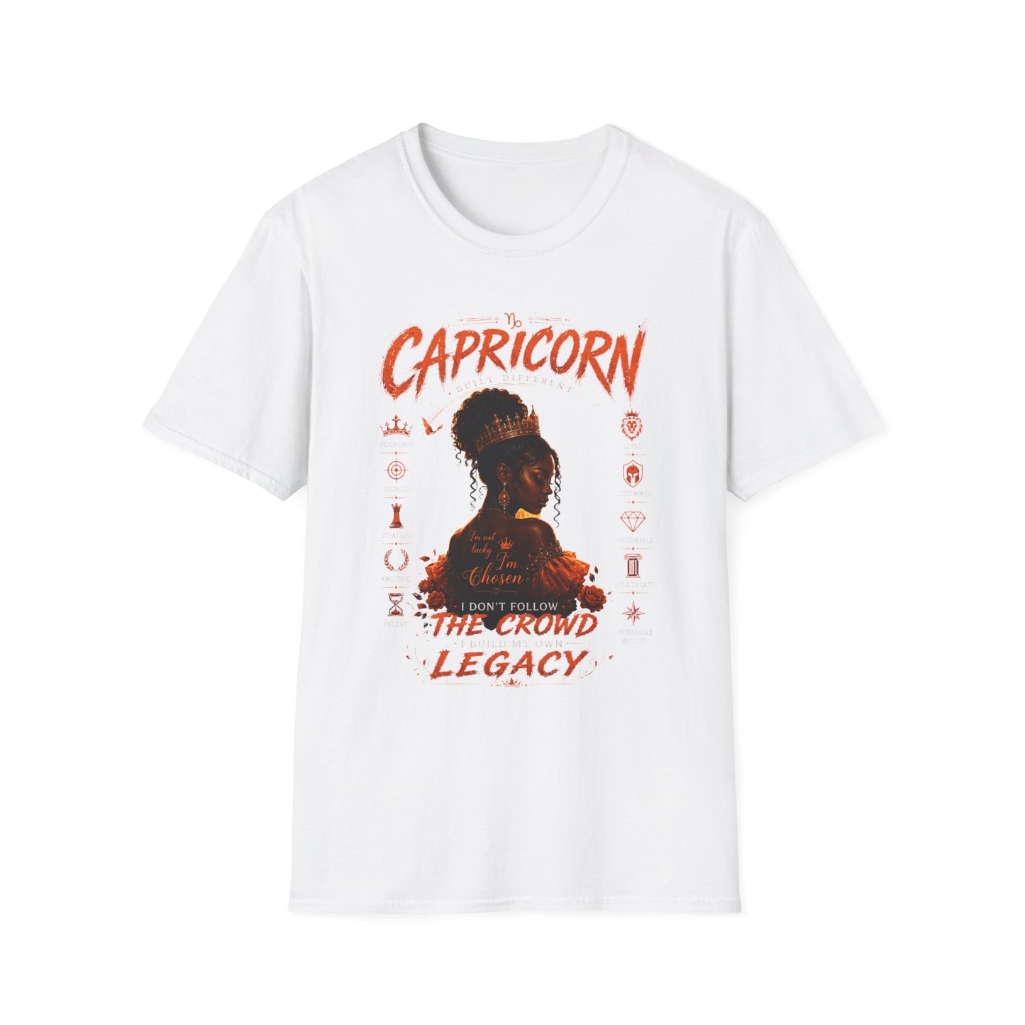Capricorn Zodiac T‑Shirt — Black Girl Magic Astrology Tee