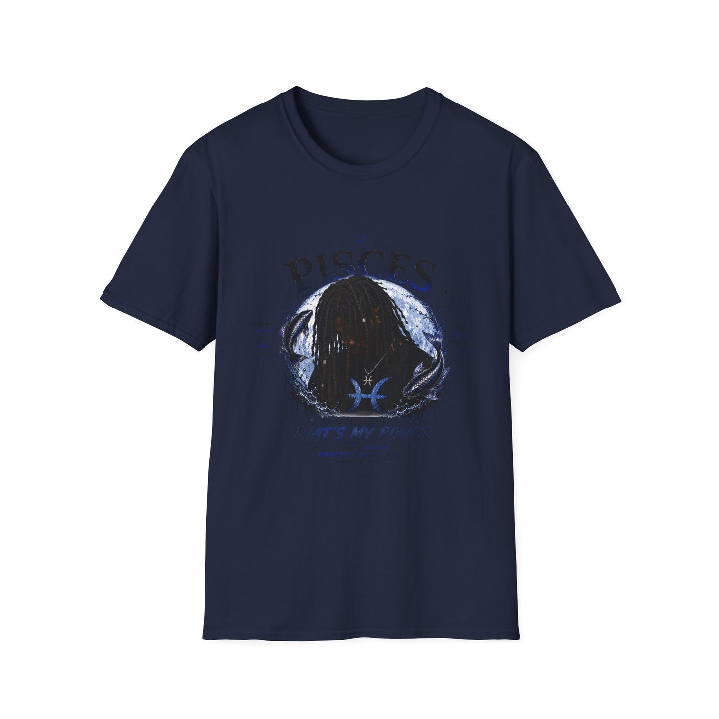 Pisces Zodiac T-Shirt — "That's My Power" Astrology Tee