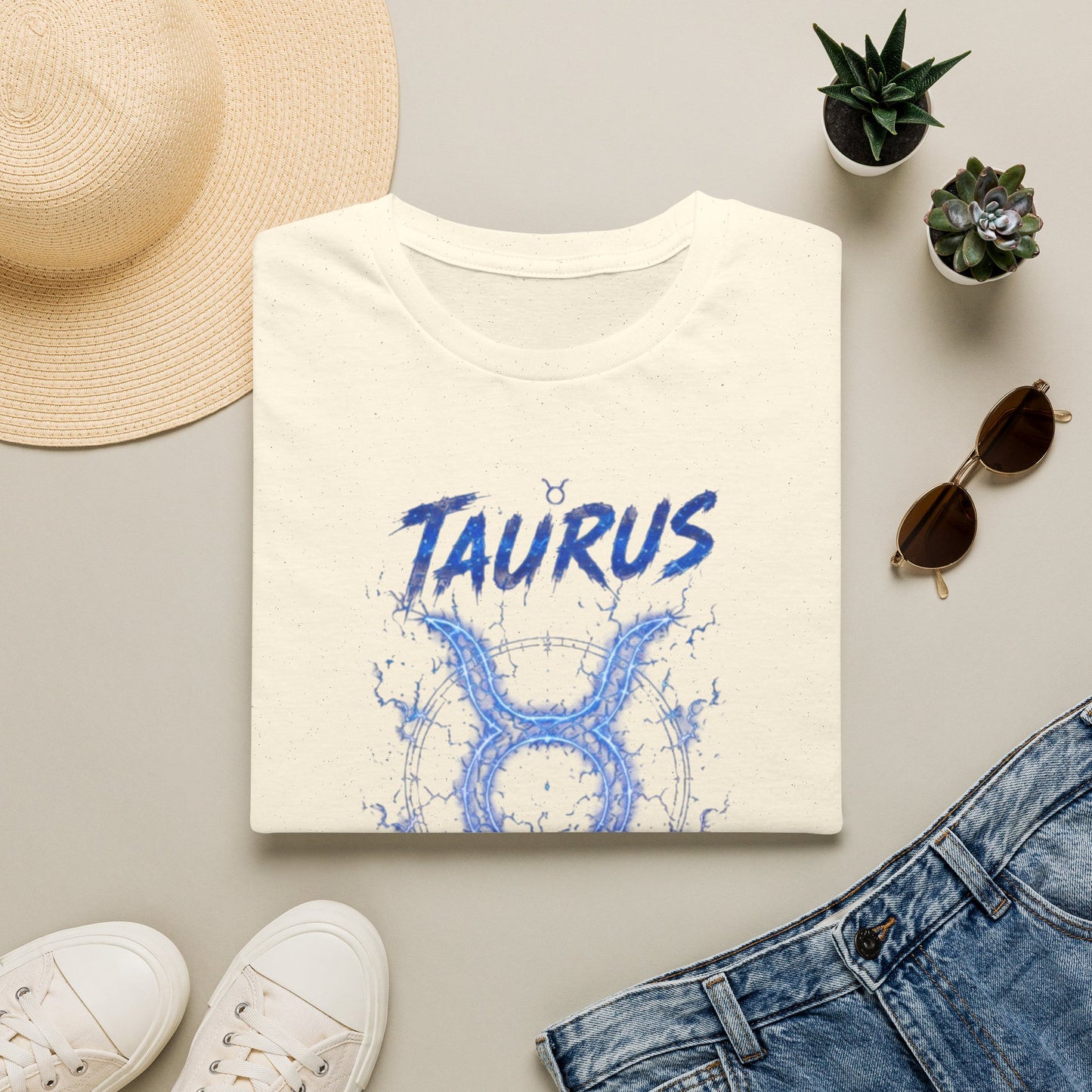 Taurus Zodiac T-Shirt — 'Taurus Steady' Astrology Tee