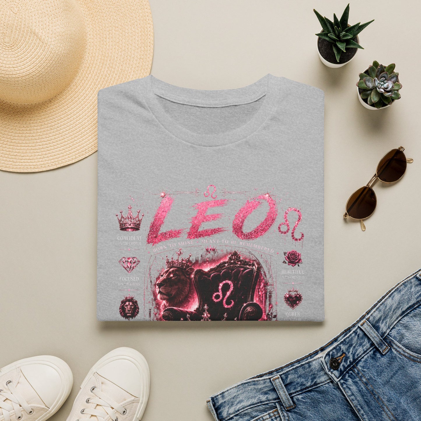 Leo Zodiac T-Shirt — I Am The Spotlight Astrology Tee