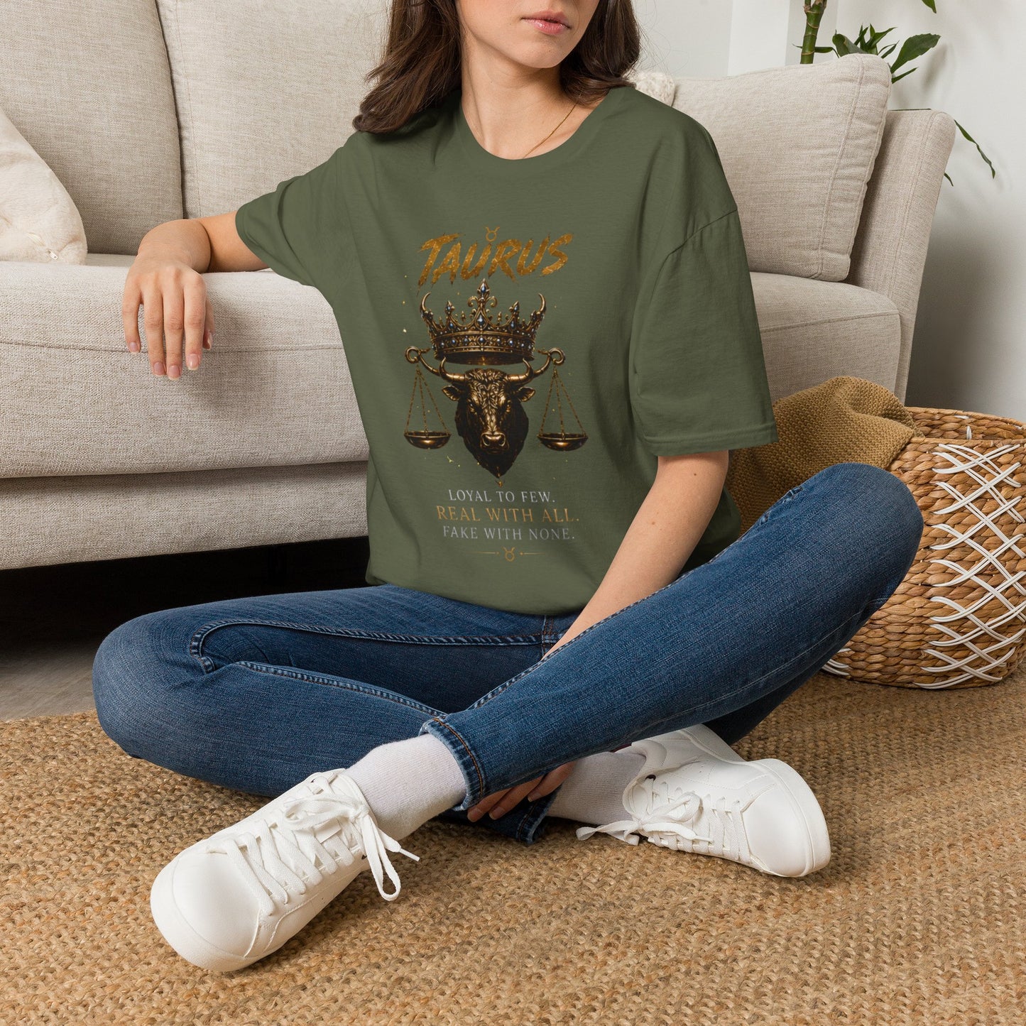 Taurus Zodiac T-Shirt — Crown & Scales Astrology Tee