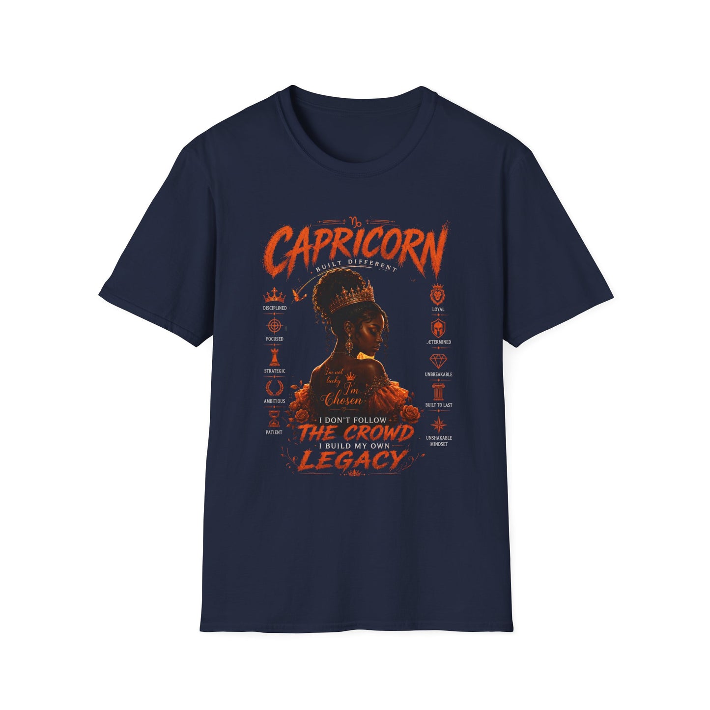 Capricorn Zodiac T‑Shirt — Black Girl Magic Astrology Tee