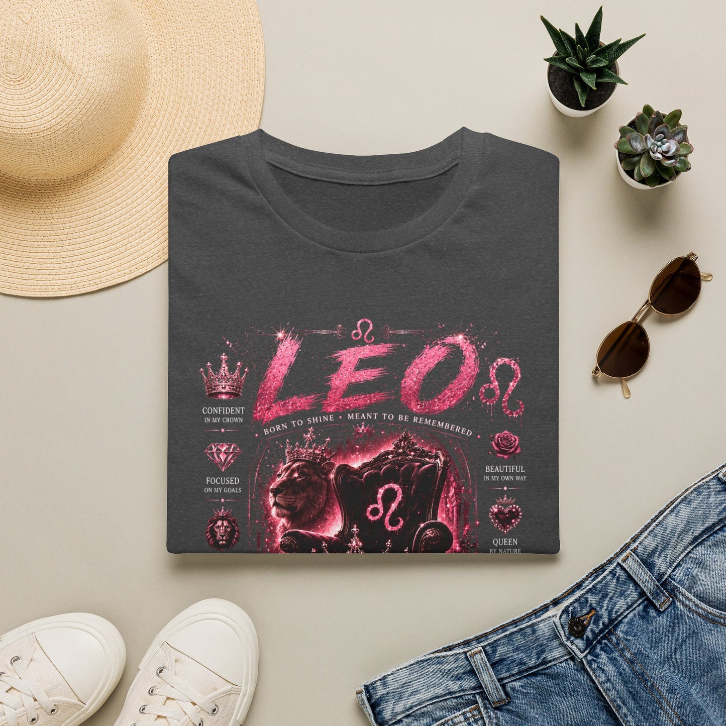 Leo Zodiac T-Shirt — I Am The Spotlight Astrology Tee