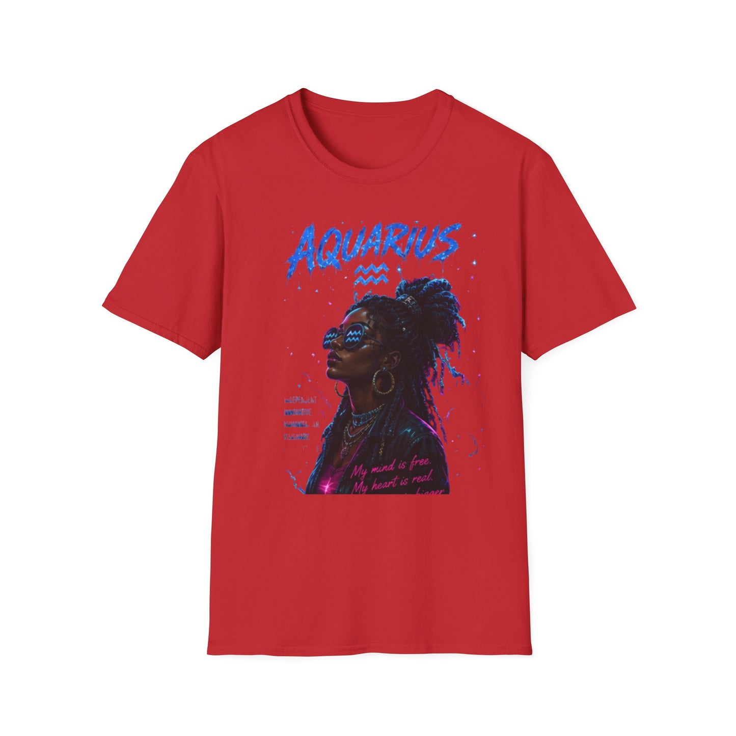 Aquarius Zodiac T-Shirt — Afrocentric Horoscope Tee