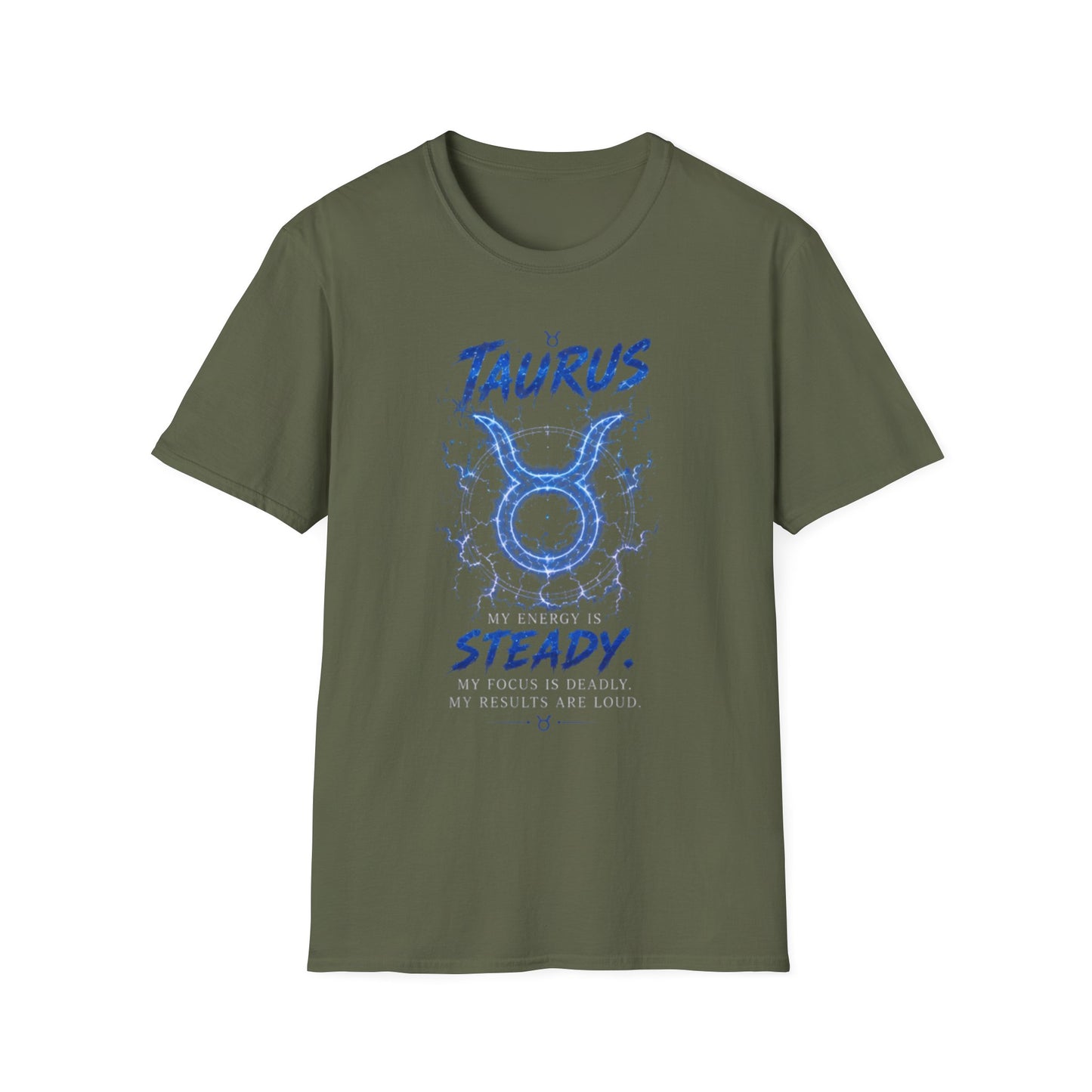 Taurus Zodiac T-Shirt — 'Taurus Steady' Astrology Tee