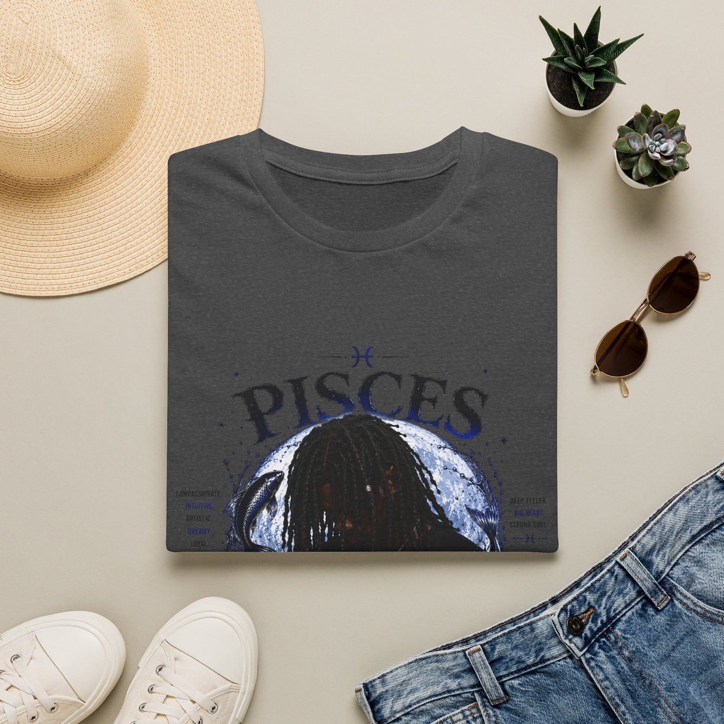 Pisces Zodiac T-Shirt — "That's My Power" Astrology Tee