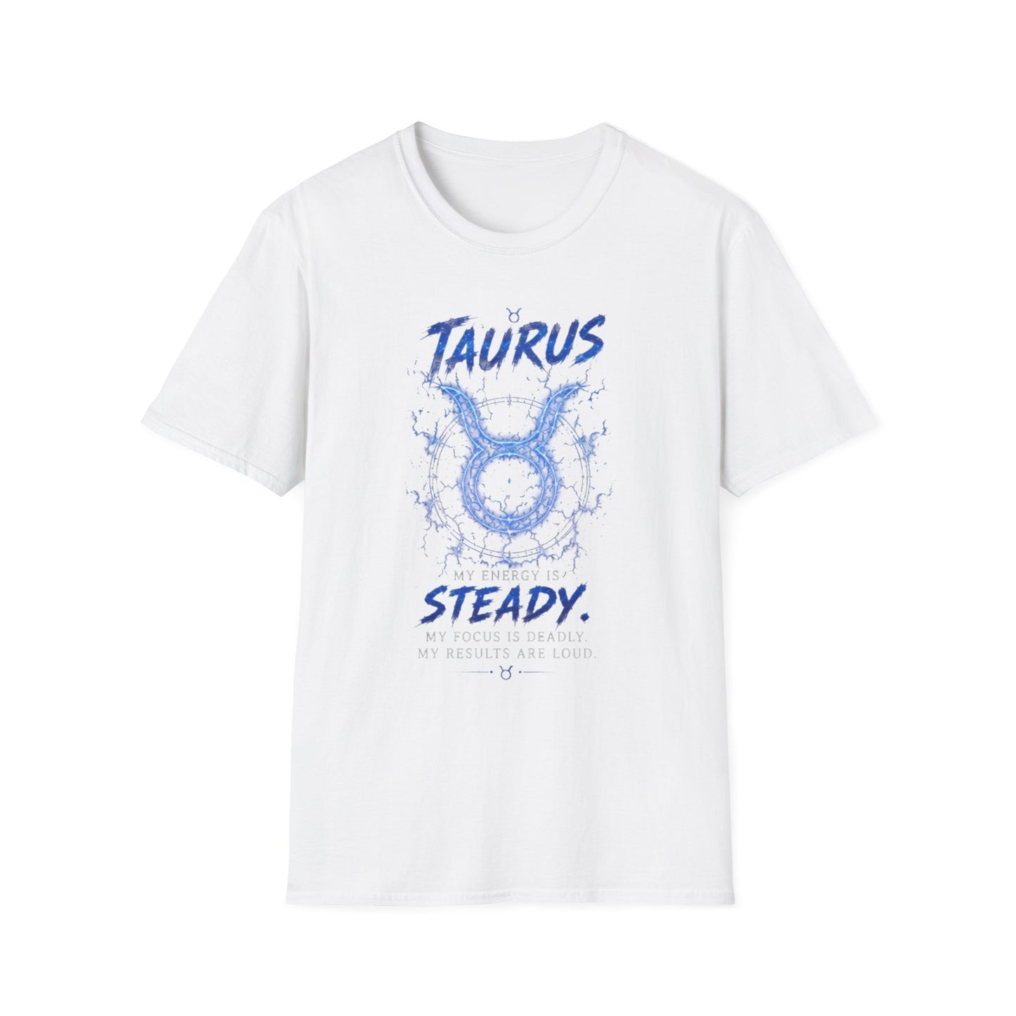 Taurus Zodiac T-Shirt — 'Taurus Steady' Astrology Tee