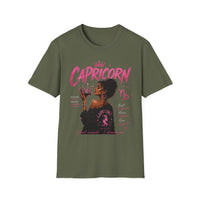 Capricorn Zodiac Tee — Black Queen Crown Astrology T-Shirt