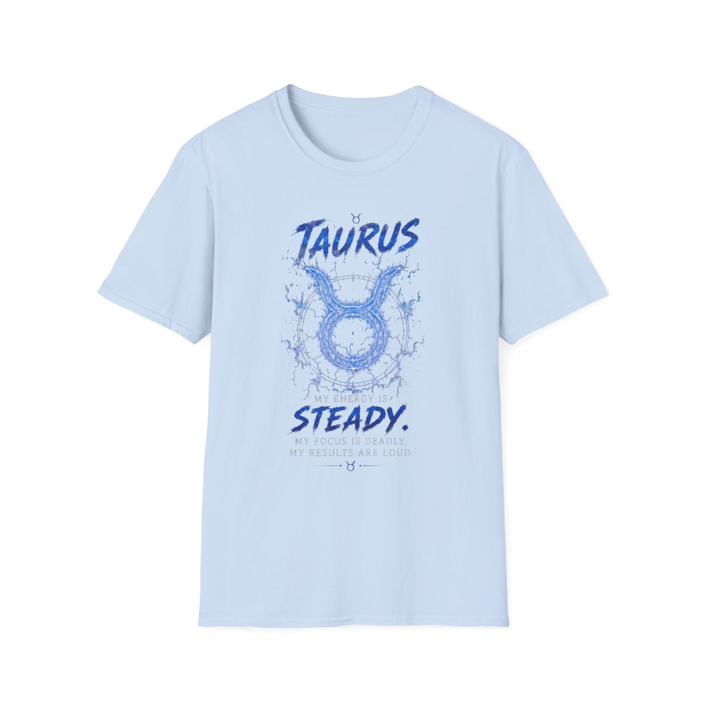Taurus Zodiac T-Shirt — 'Taurus Steady' Astrology Tee