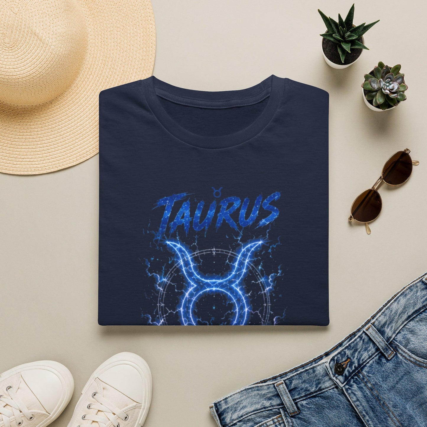 Taurus Zodiac T-Shirt — 'Taurus Steady' Astrology Tee