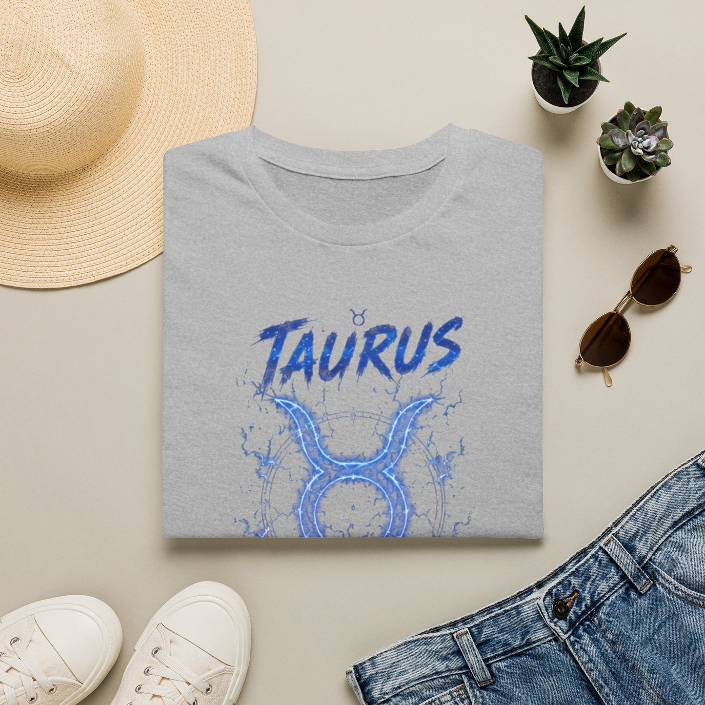 Taurus Zodiac T-Shirt — 'Taurus Steady' Astrology Tee