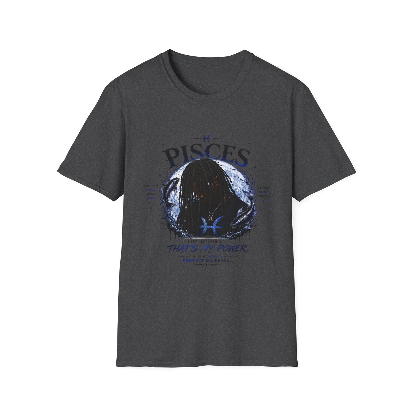 Pisces Zodiac T-Shirt — "That's My Power" Astrology Tee