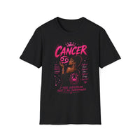 Cancer Zodiac T‑Shirt — Proud Black Woman Astrology Tee