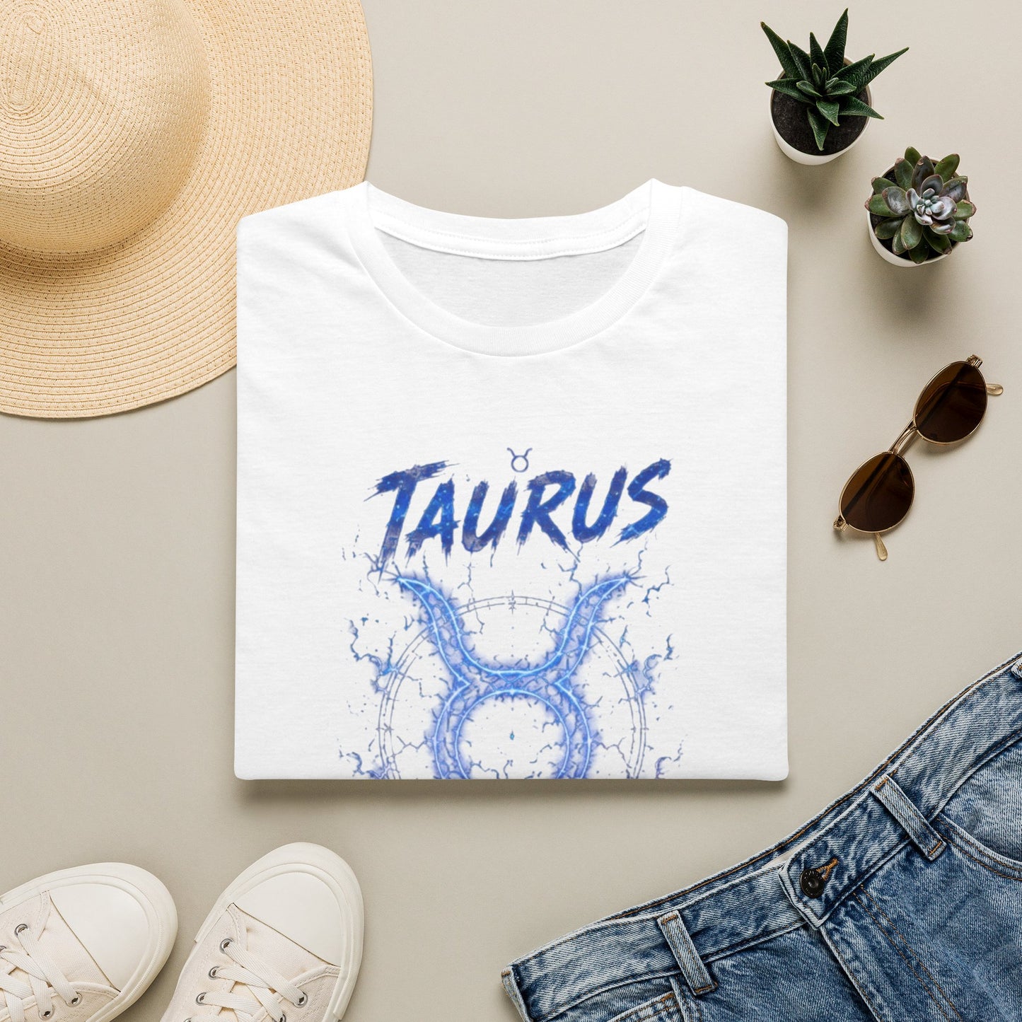 Taurus Zodiac T-Shirt — 'Taurus Steady' Astrology Tee