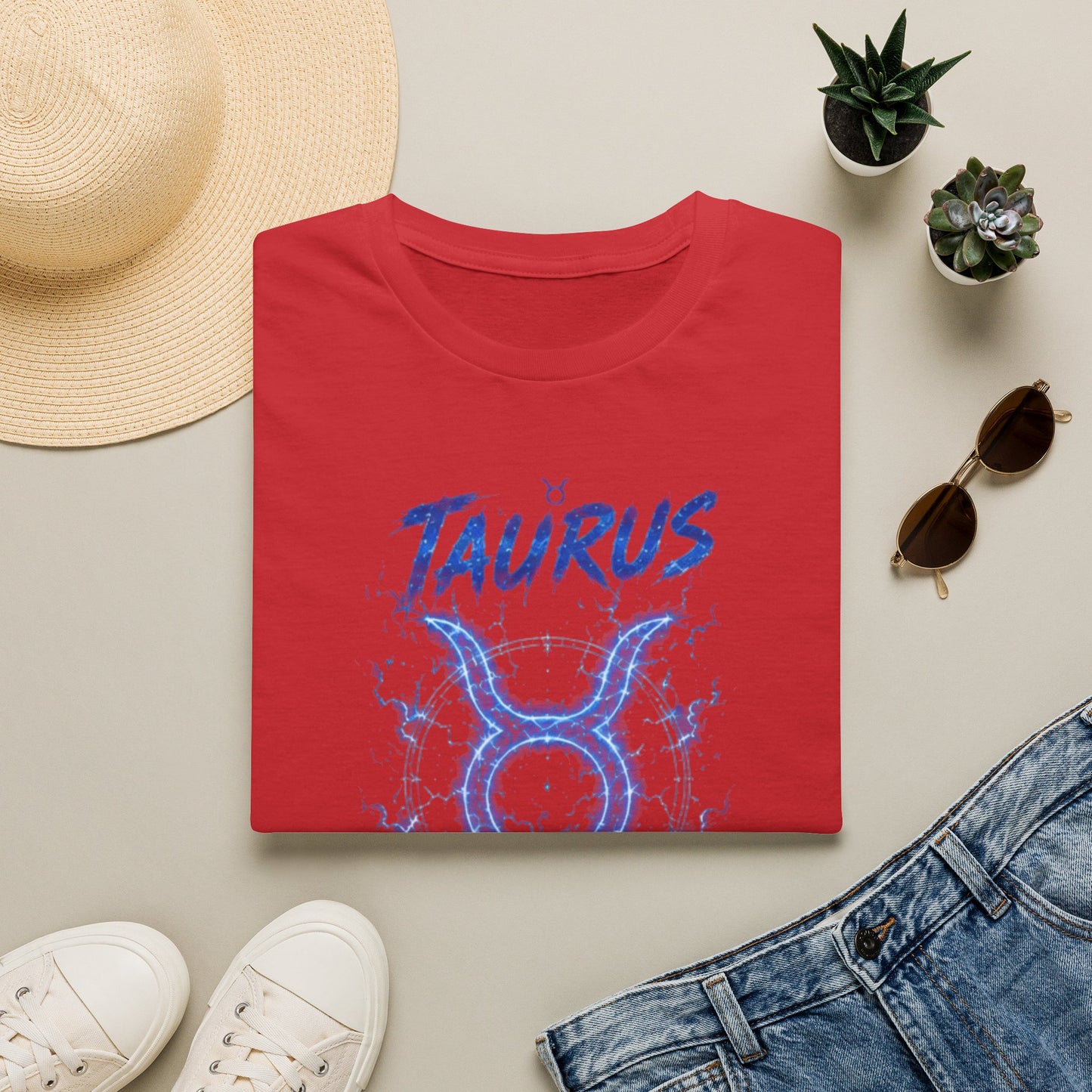 Taurus Zodiac T-Shirt — 'Taurus Steady' Astrology Tee