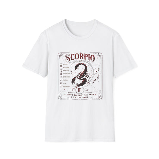 Scorpio Zodiac T‑Shirt — Astrological Scorpio Scorpion Graphic Tee