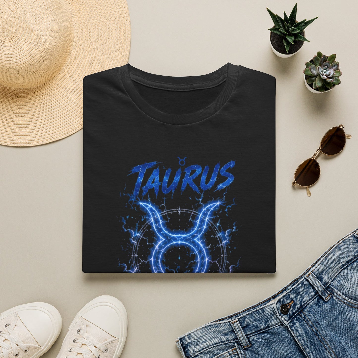 Taurus Zodiac T-Shirt — 'Taurus Steady' Astrology Tee