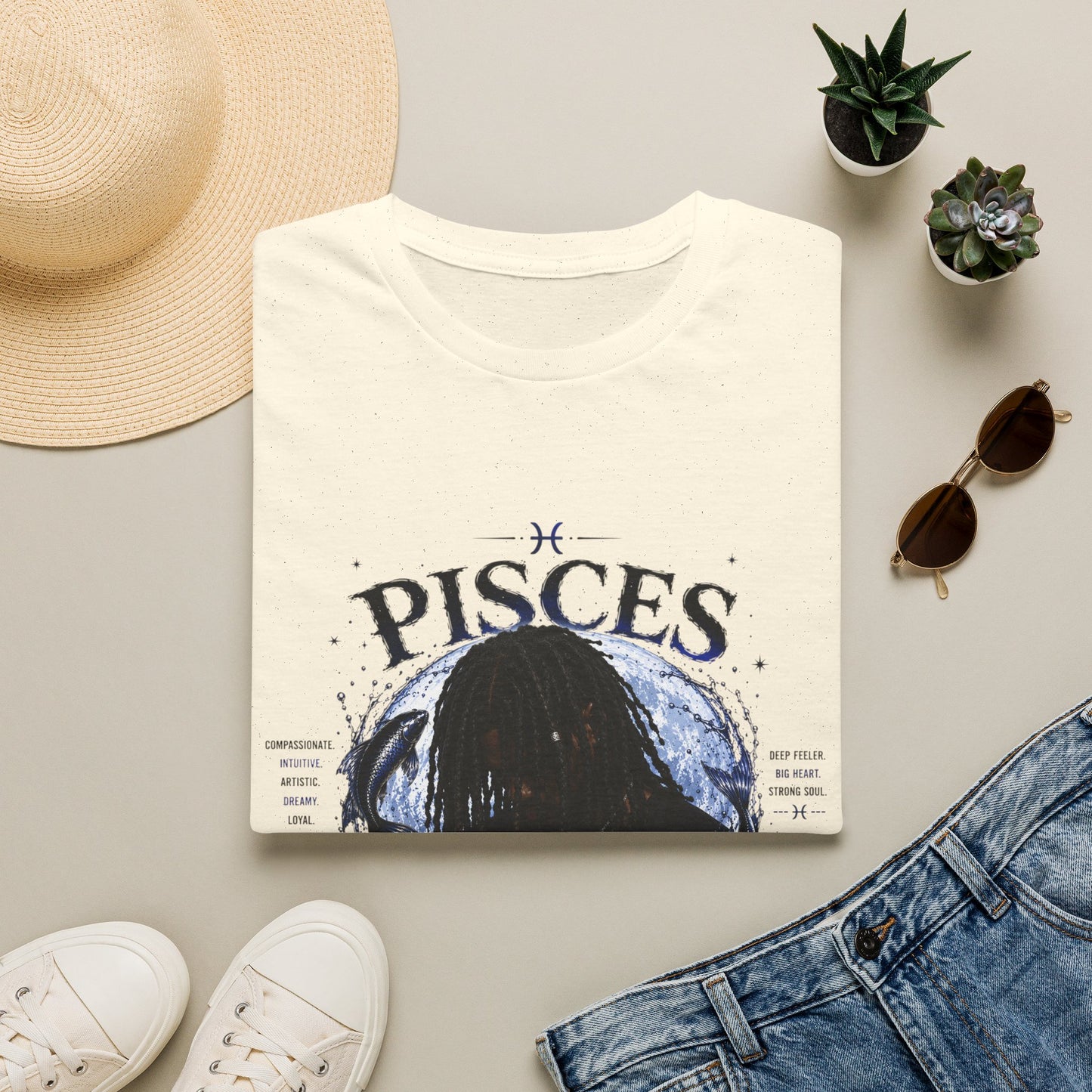 Pisces Zodiac T-Shirt — "That's My Power" Astrology Tee