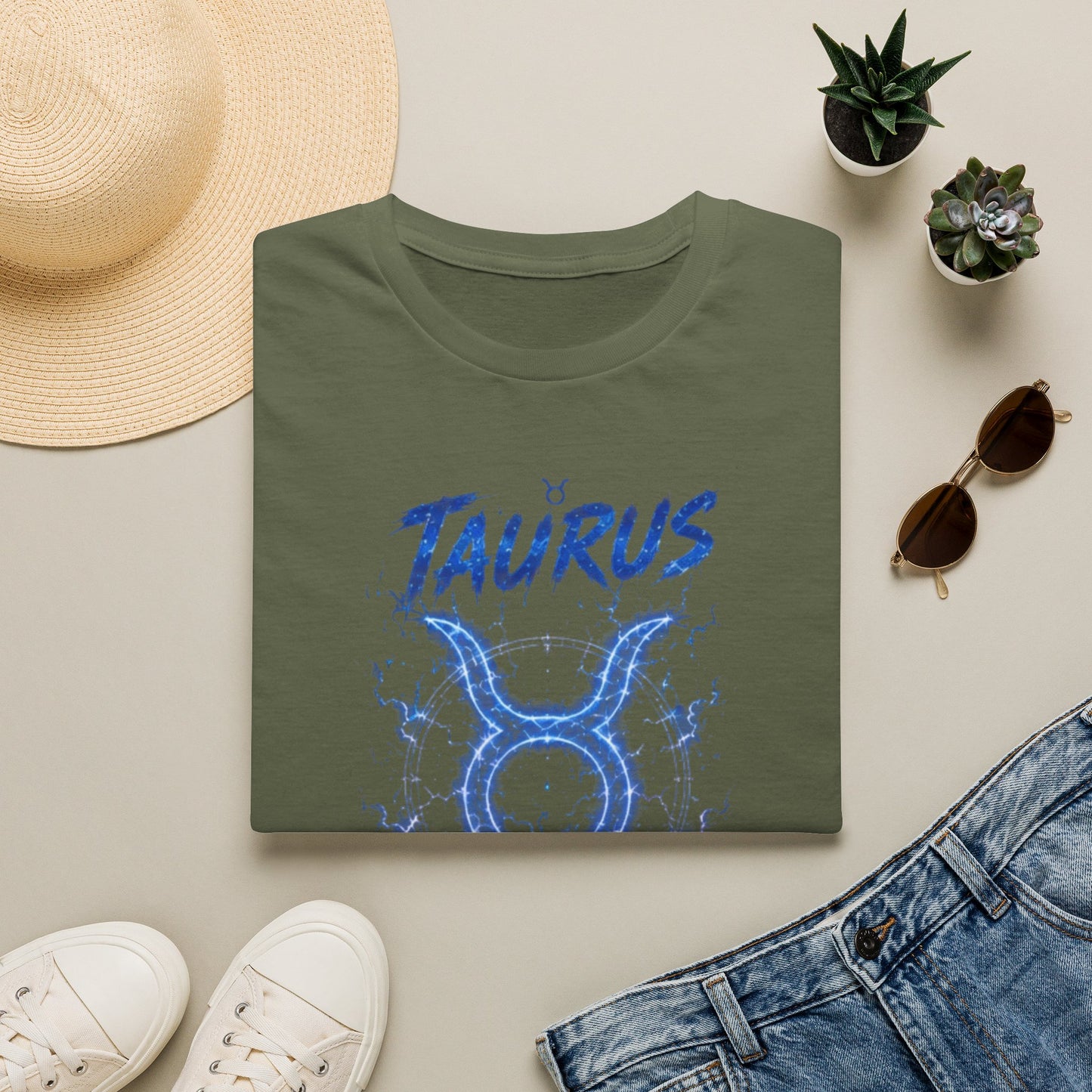 Taurus Zodiac T-Shirt — 'Taurus Steady' Astrology Tee