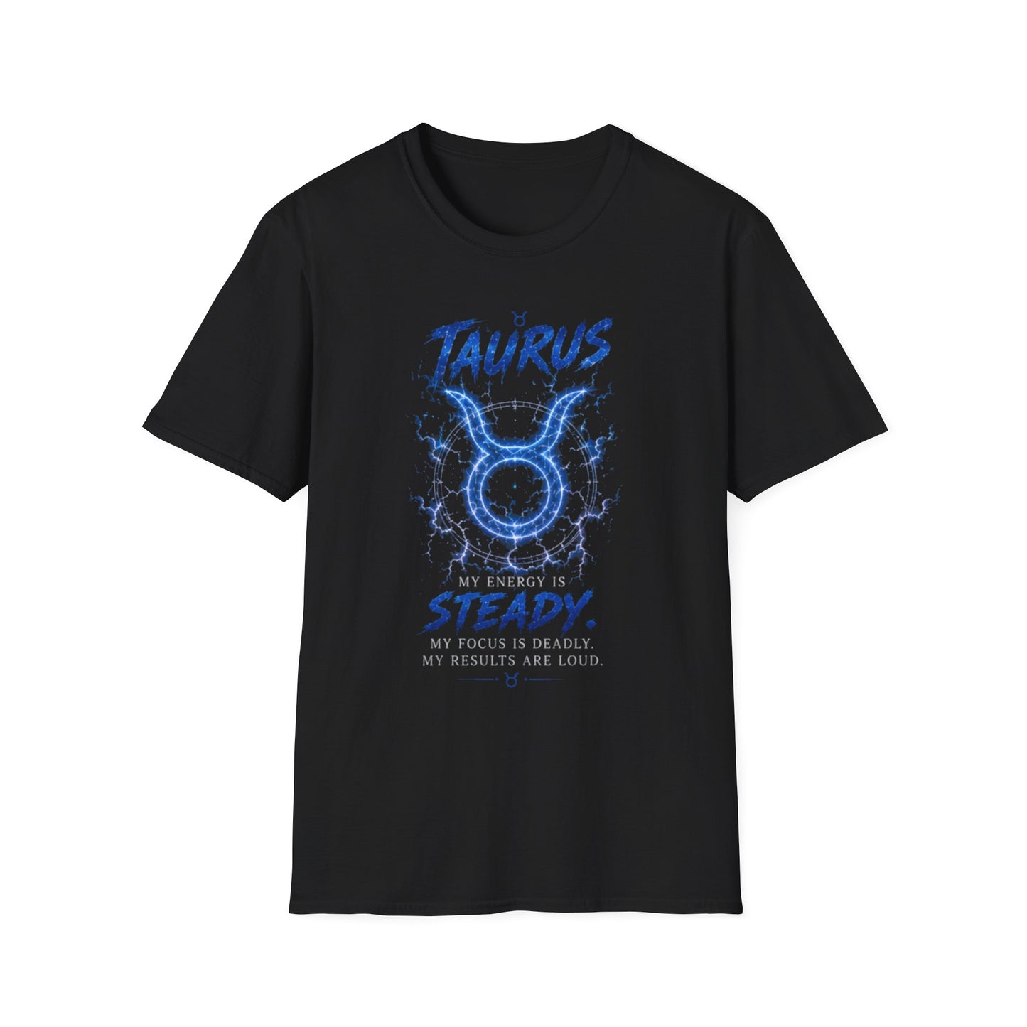 Taurus Zodiac T-Shirt — 'Taurus Steady' Astrology Tee