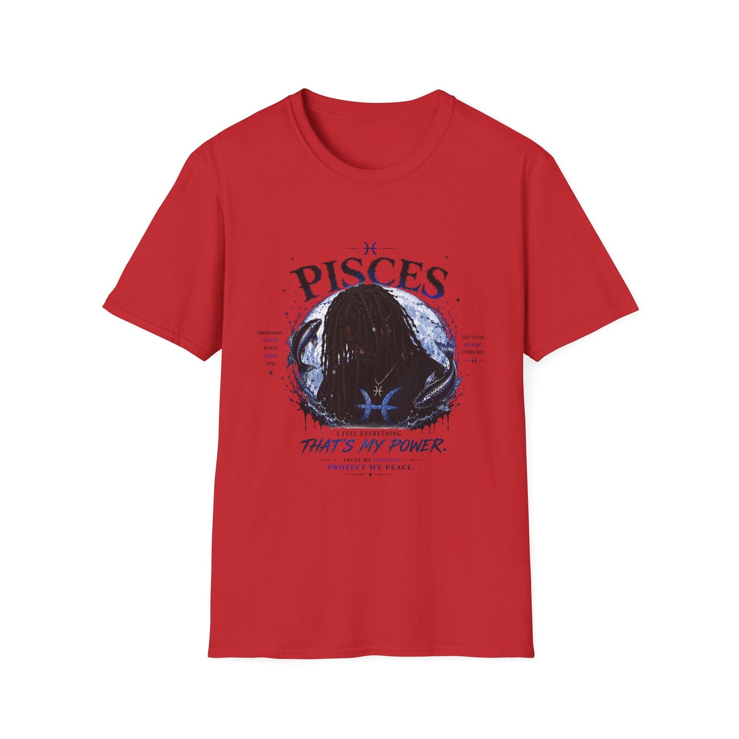 Pisces Zodiac T-Shirt — "That's My Power" Astrology Tee