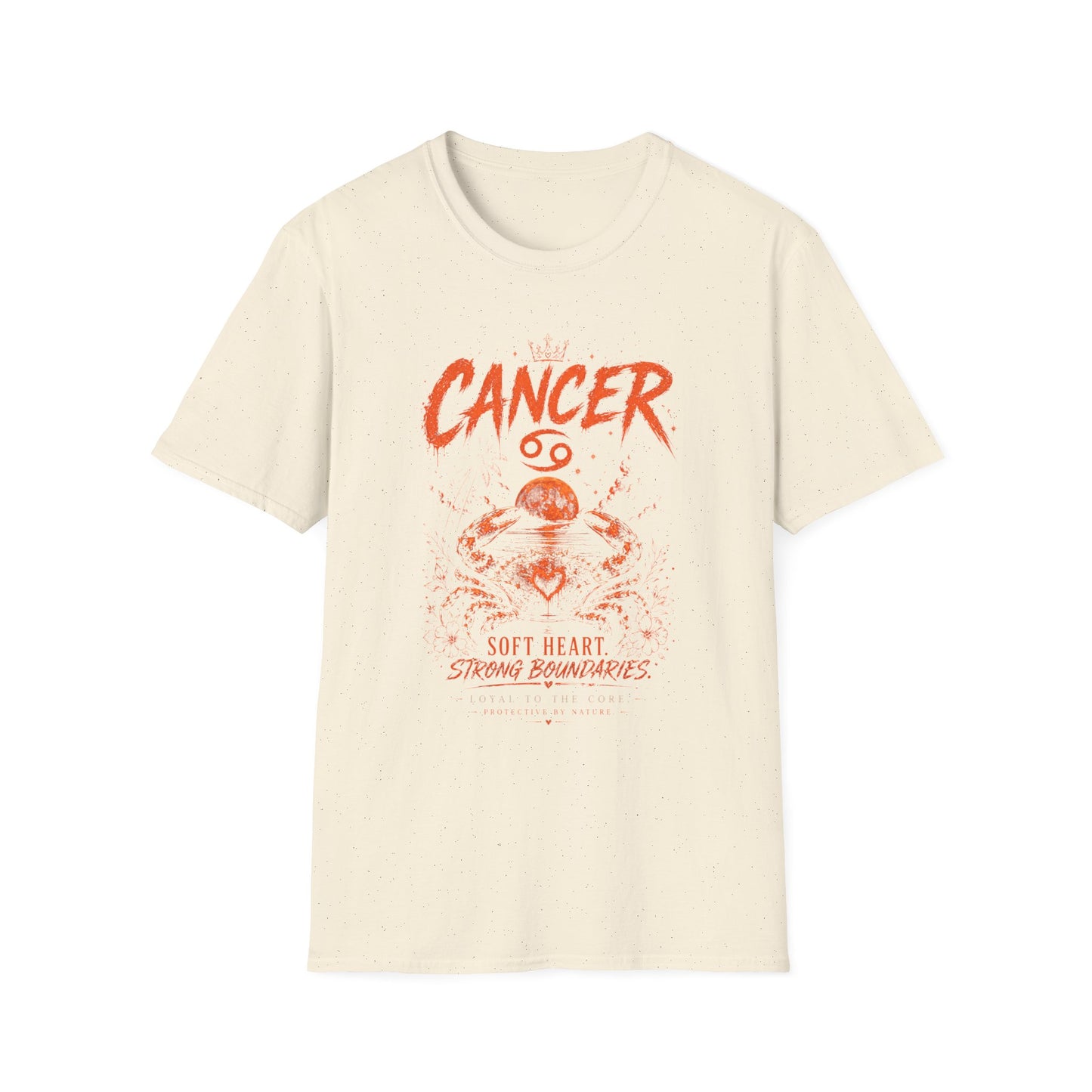 Cancer Zodiac T‑Shirt — Strong Boundaries Cancer Sign Tee
