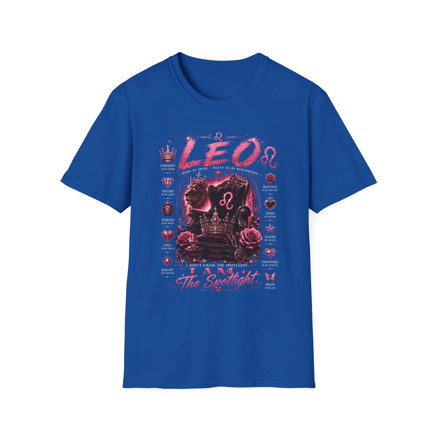 Leo Zodiac T-Shirt — I Am The Spotlight Astrology Tee