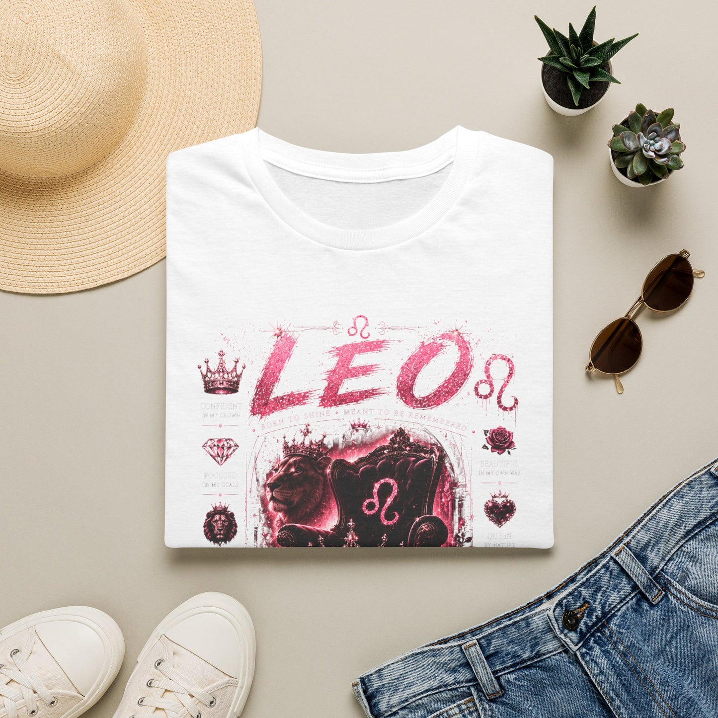 Leo Zodiac T-Shirt — I Am The Spotlight Astrology Tee