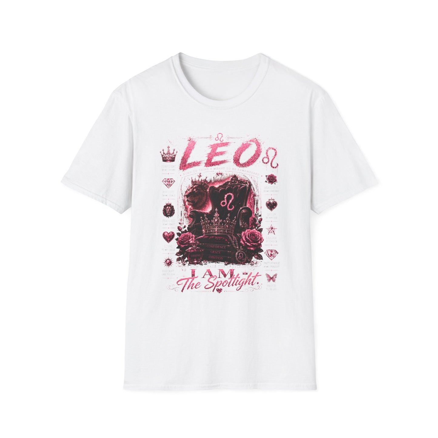 Leo Zodiac T-Shirt — I Am The Spotlight Astrology Tee