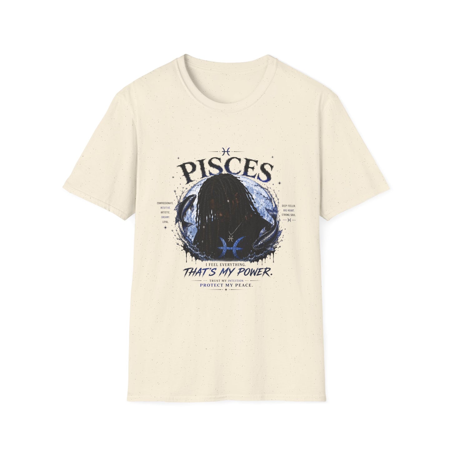 Pisces Zodiac T-Shirt — "That's My Power" Astrology Tee