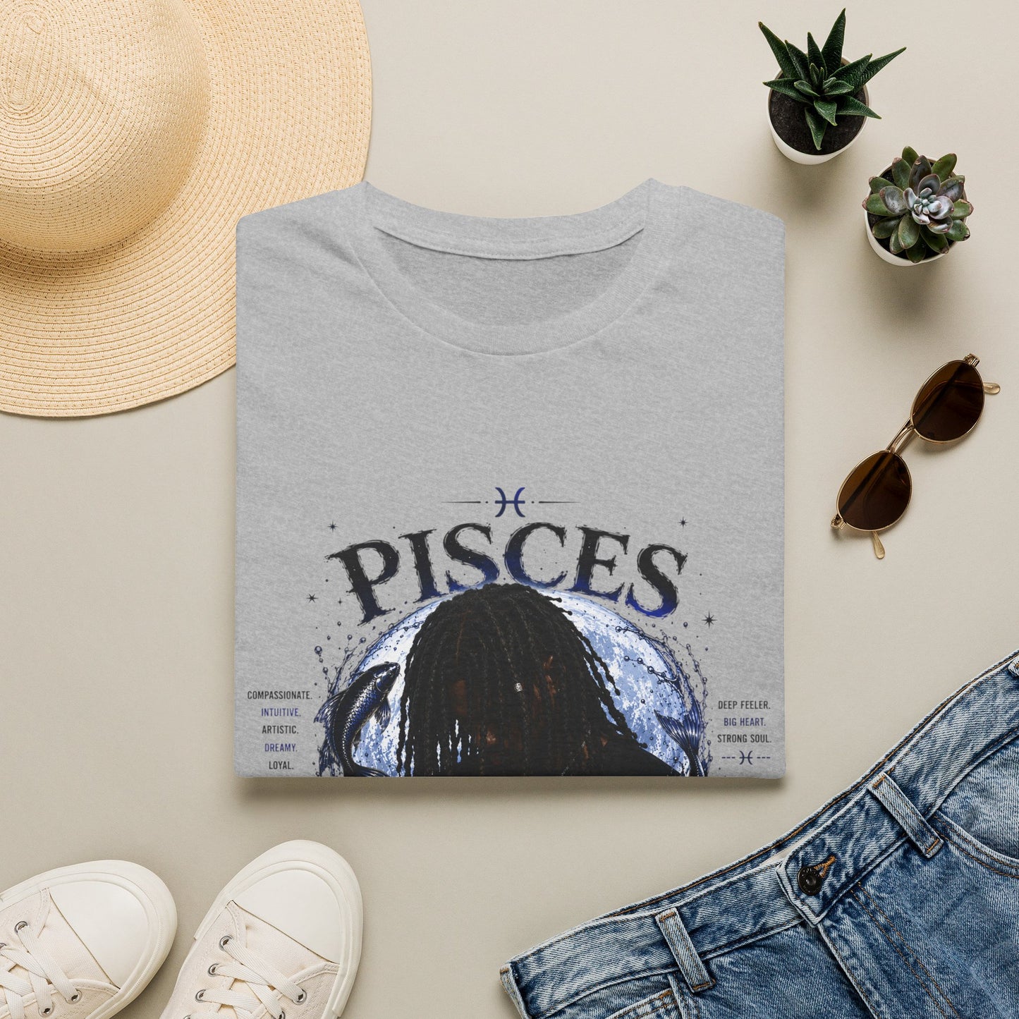 Pisces Zodiac T-Shirt — "That's My Power" Astrology Tee