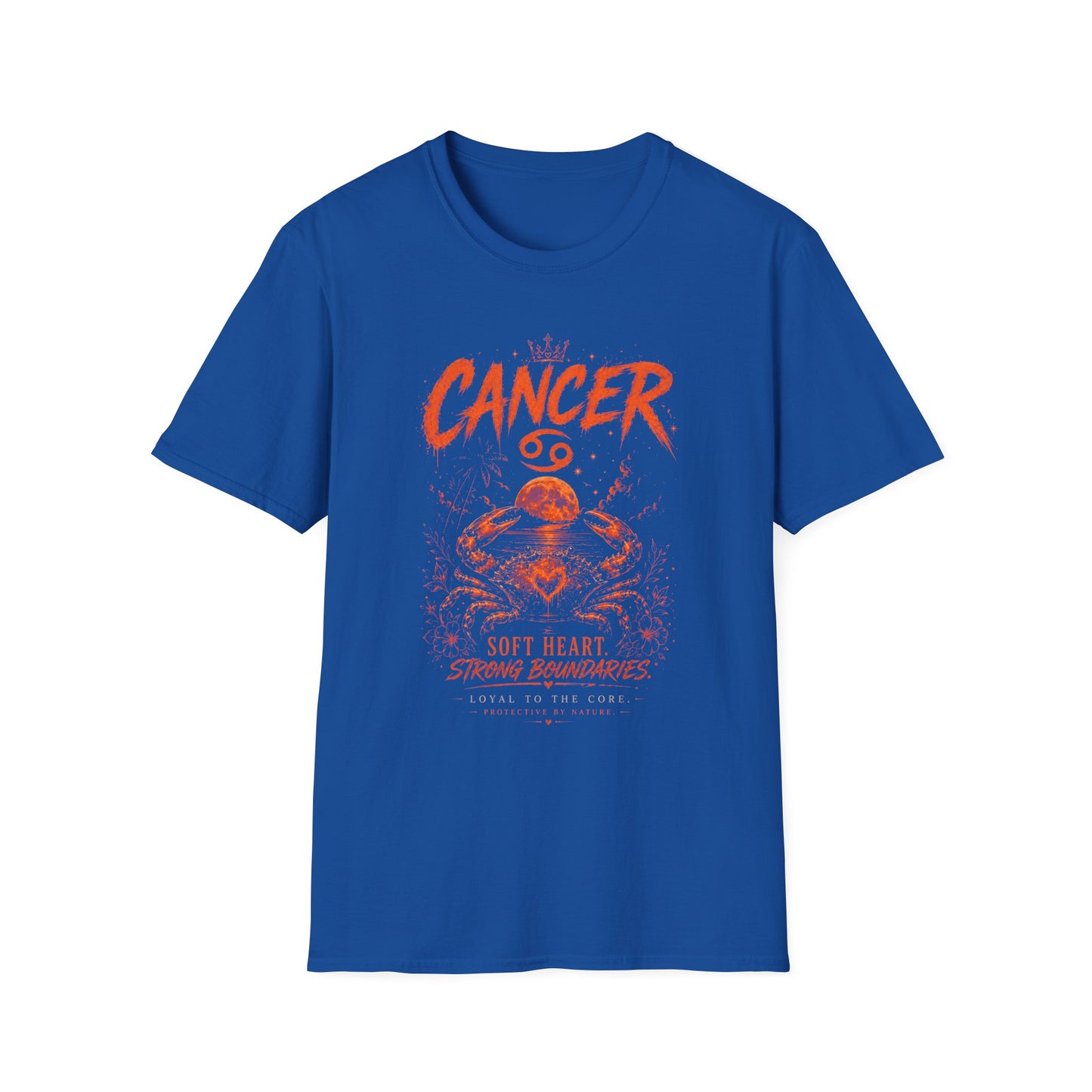 Cancer Zodiac T‑Shirt — Strong Boundaries Cancer Sign Tee