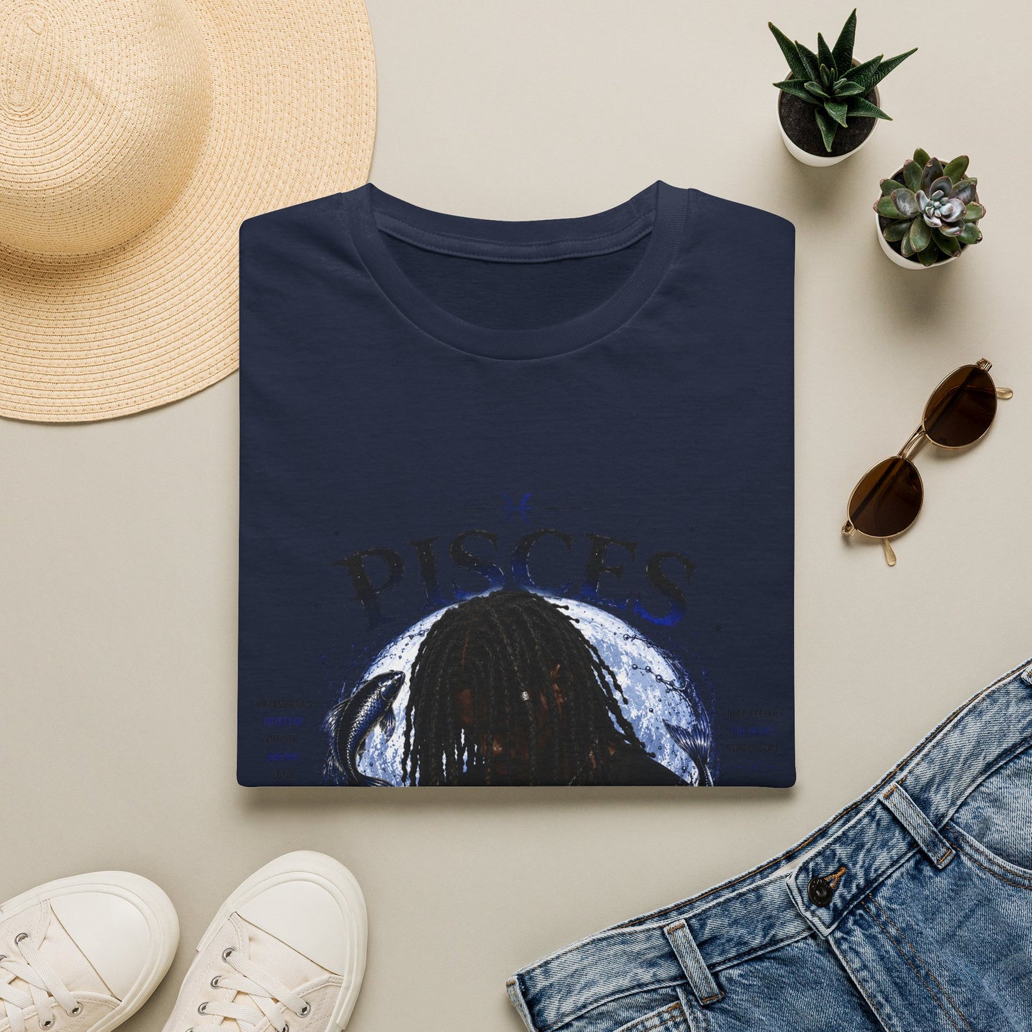 Pisces Zodiac T-Shirt — "That's My Power" Astrology Tee
