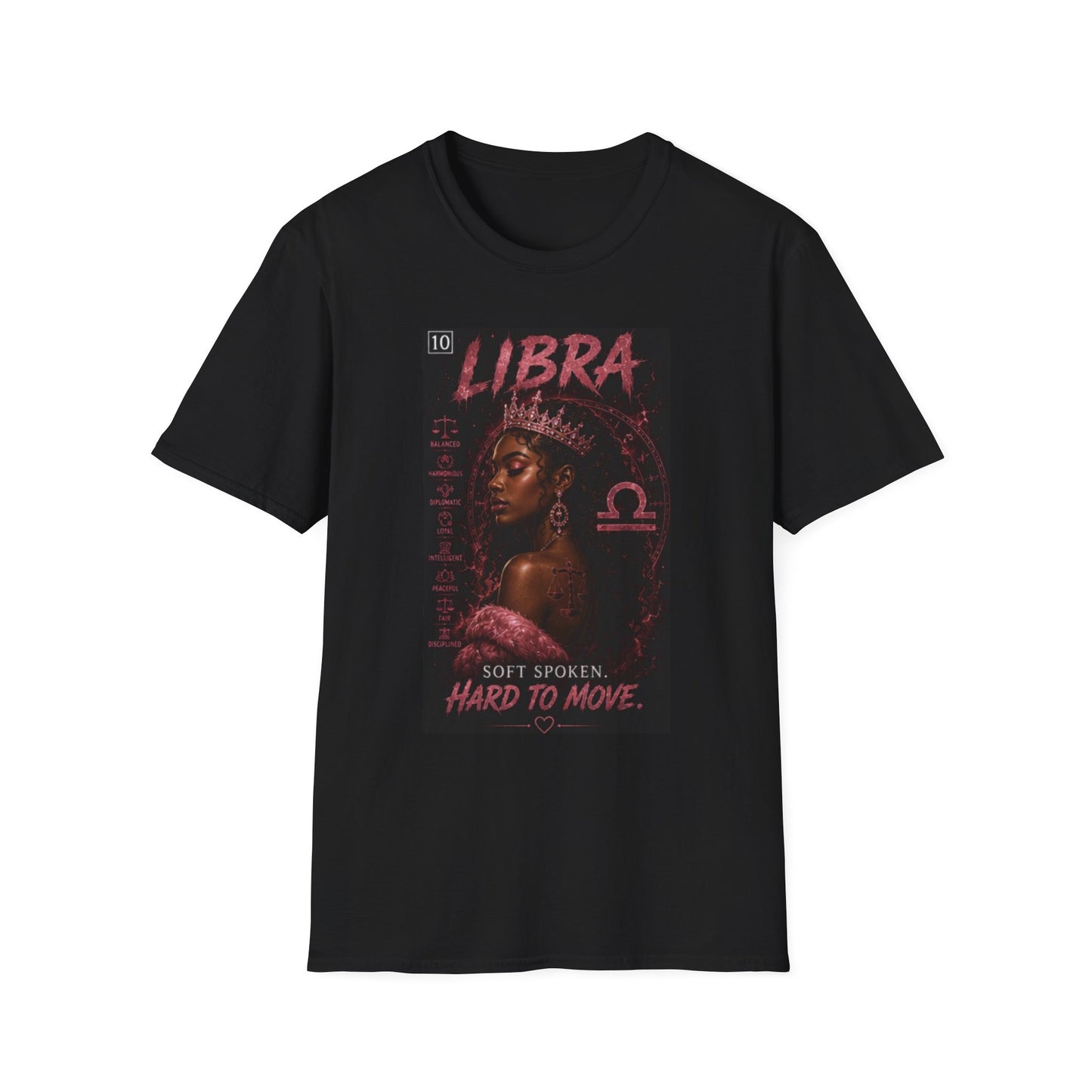 Libra Zodiac T‑Shirt — 'Libra' Queen Horoscope Tee