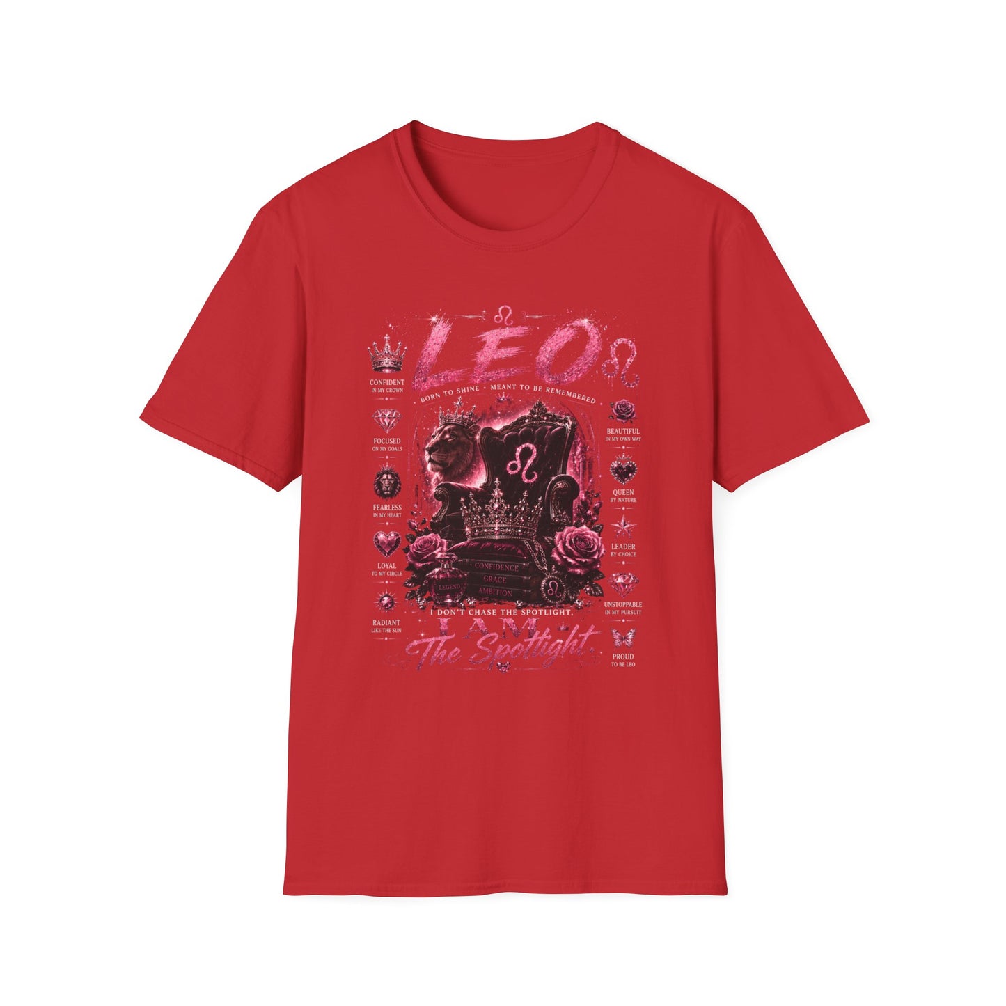 Leo Zodiac T-Shirt — I Am The Spotlight Astrology Tee