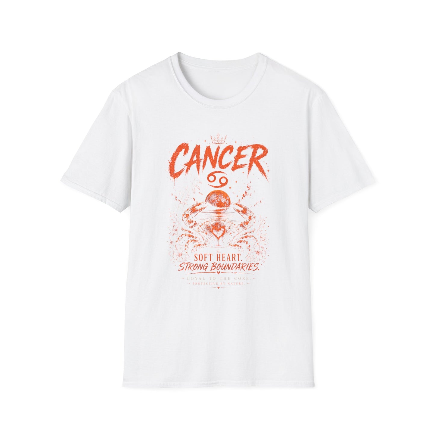 Cancer Zodiac T‑Shirt — Strong Boundaries Cancer Sign Tee