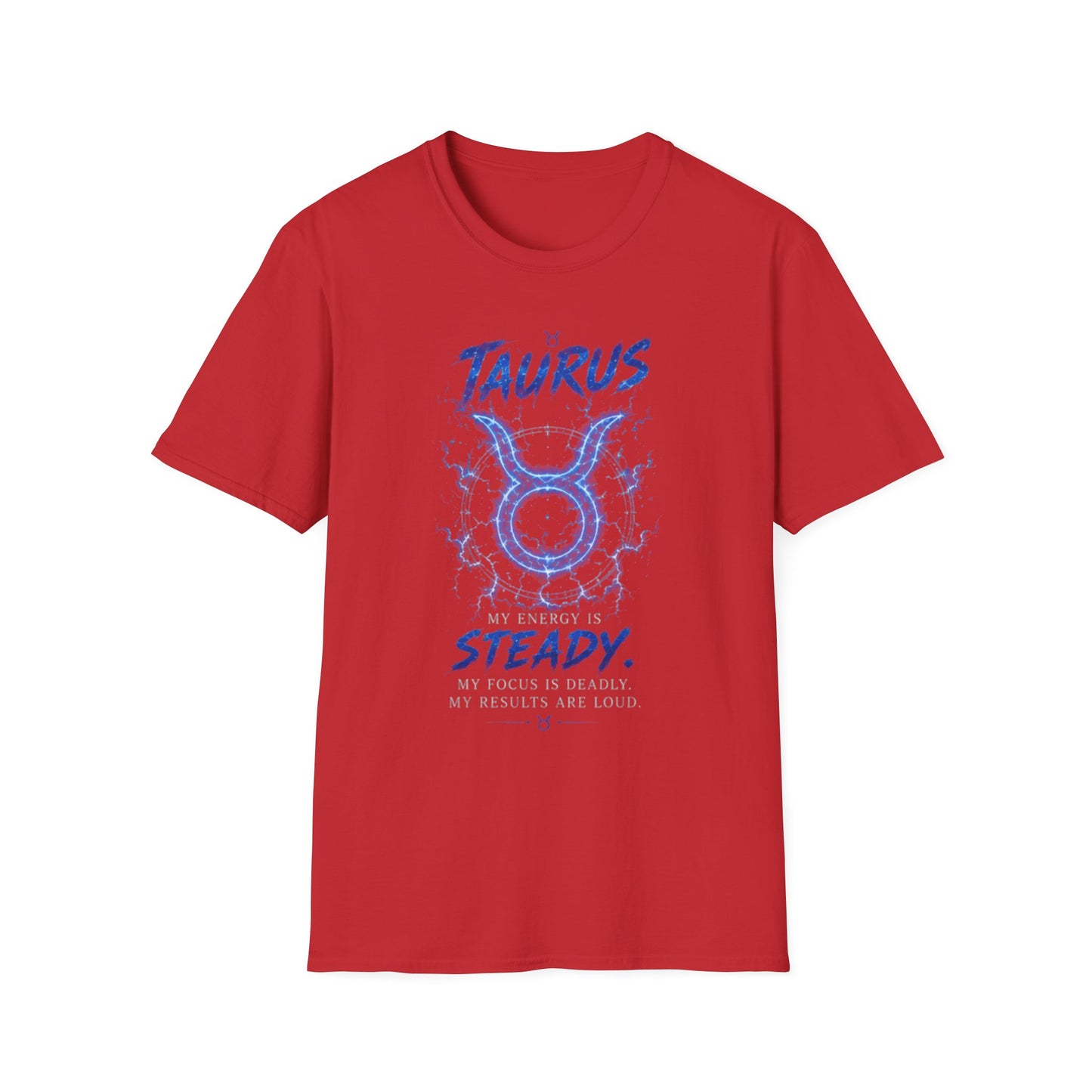 Taurus Zodiac T-Shirt — 'Taurus Steady' Astrology Tee