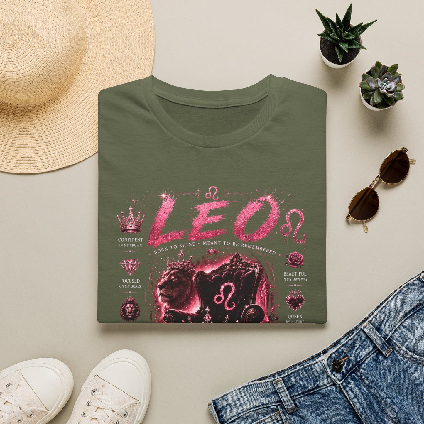 Leo Zodiac T-Shirt — I Am The Spotlight Astrology Tee