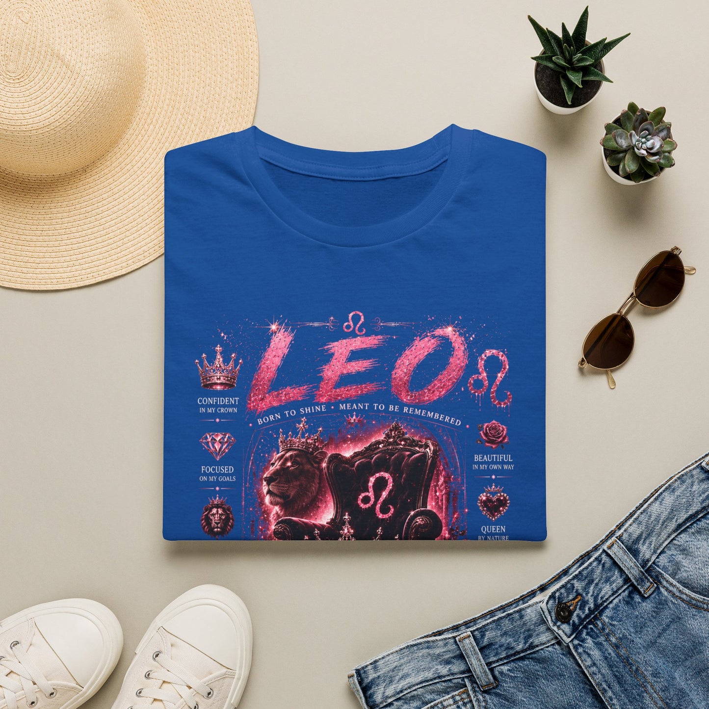 Leo Zodiac T-Shirt — I Am The Spotlight Astrology Tee