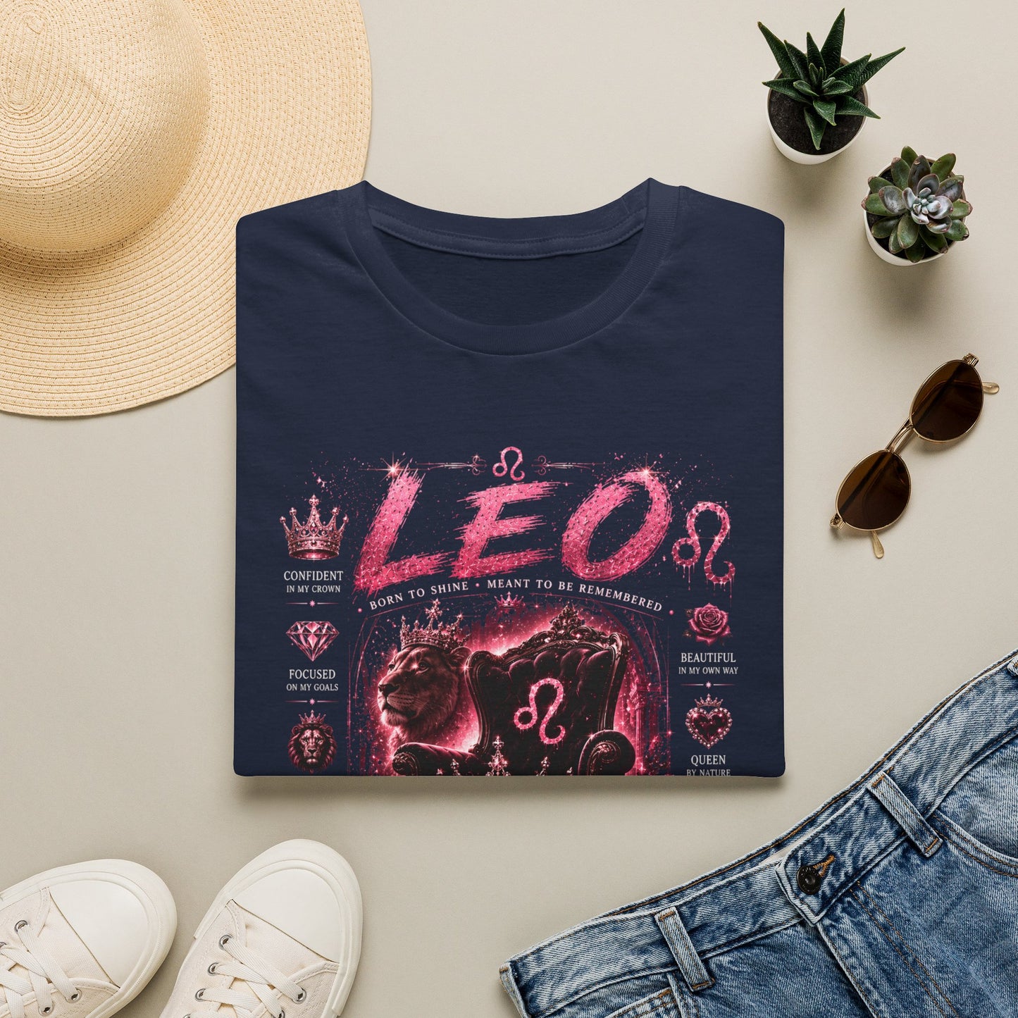 Leo Zodiac T-Shirt — I Am The Spotlight Astrology Tee