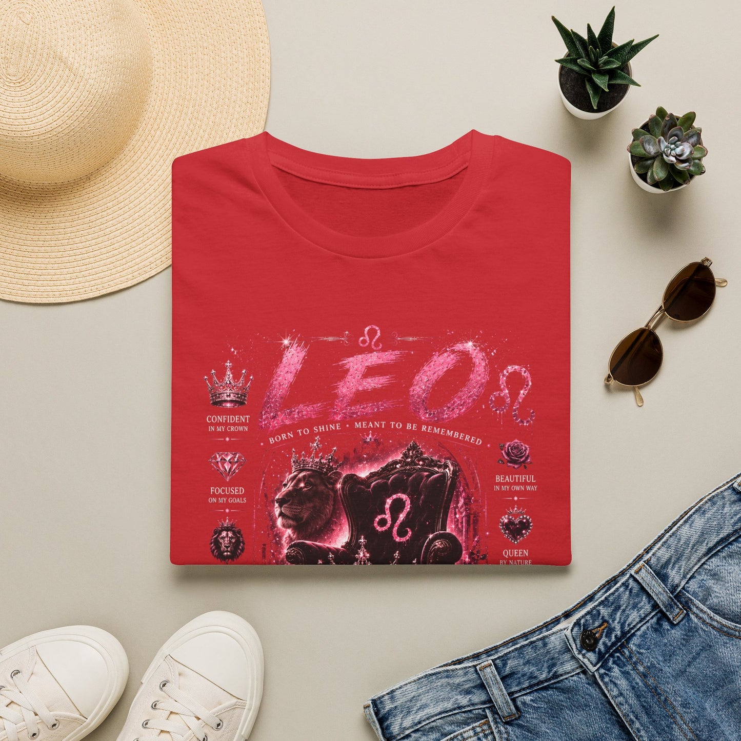 Leo Zodiac T-Shirt — I Am The Spotlight Astrology Tee