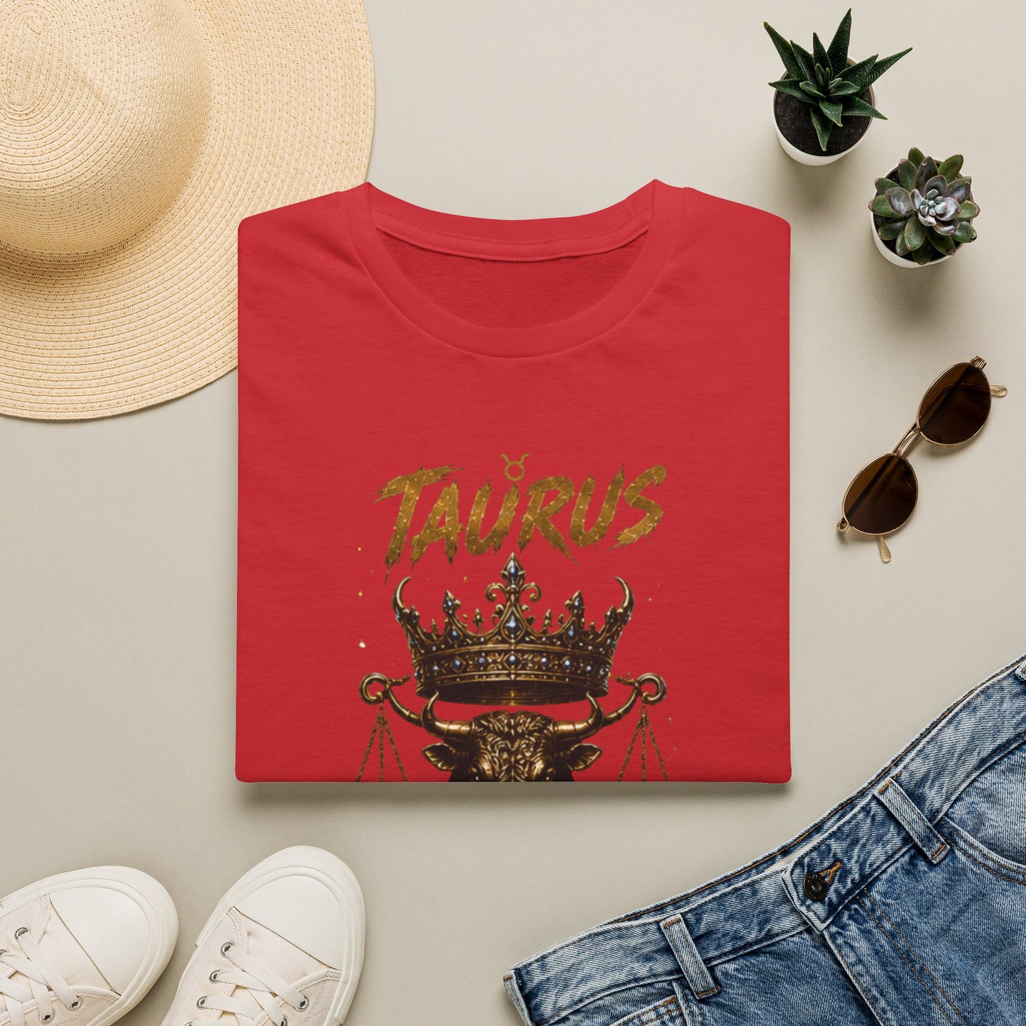 Taurus Zodiac T-Shirt — Crown & Scales Astrology Tee