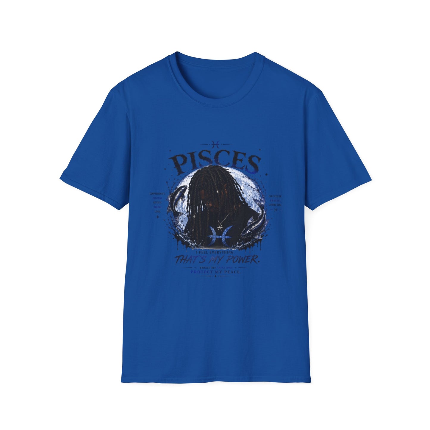 Pisces Zodiac T-Shirt — "That's My Power" Astrology Tee