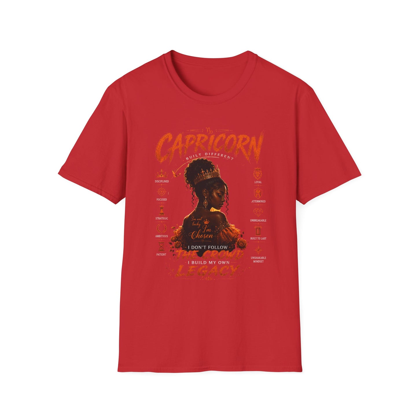 Capricorn Zodiac T‑Shirt — Black Girl Magic Astrology Tee