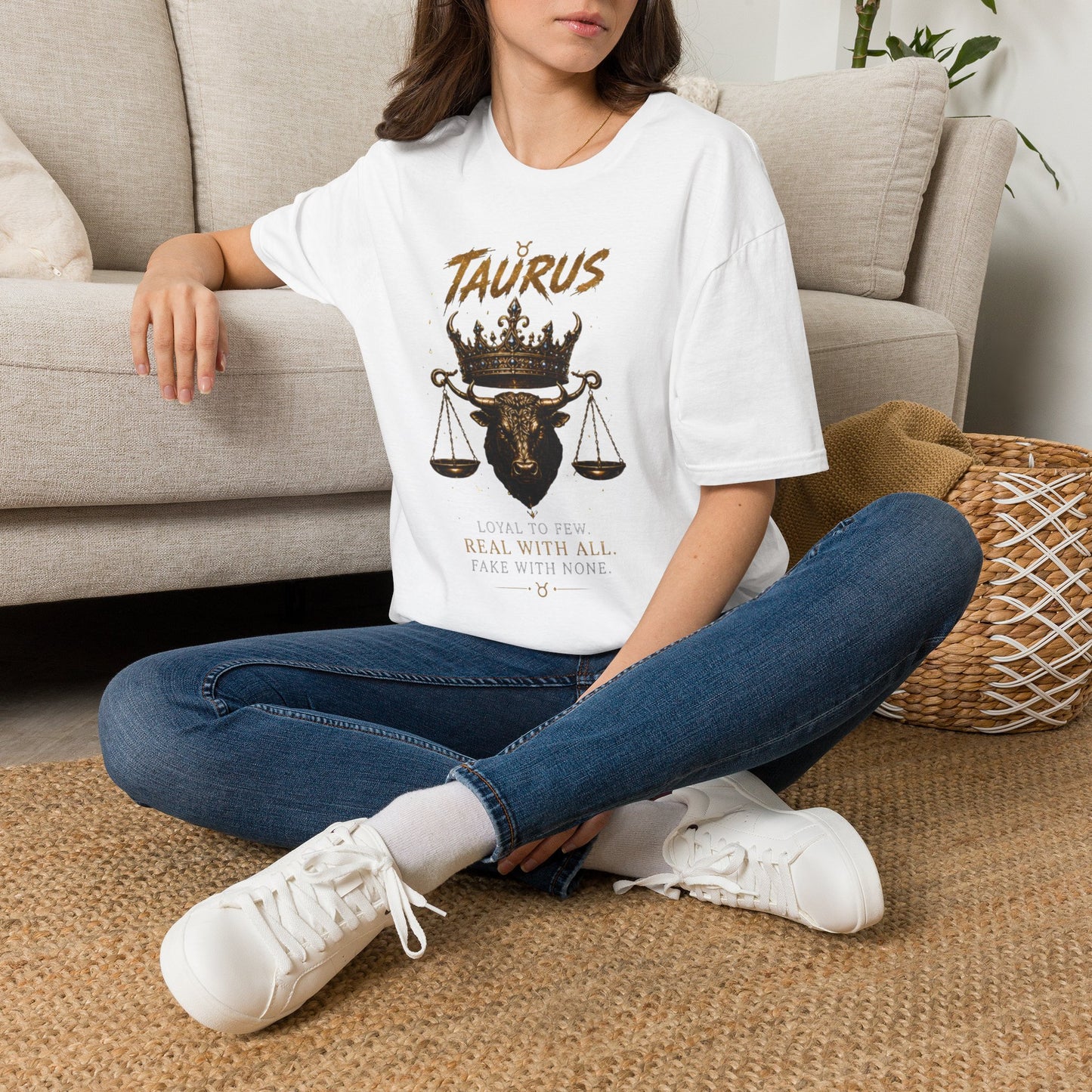 Taurus Zodiac T-Shirt — Crown & Scales Astrology Tee