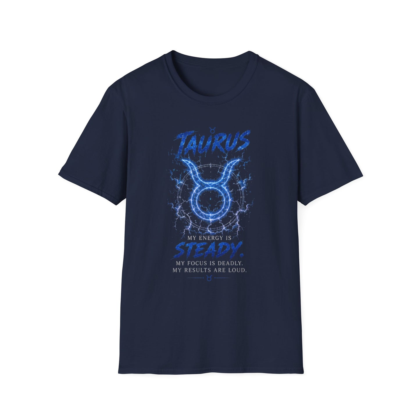 Taurus Zodiac T-Shirt — 'Taurus Steady' Astrology Tee